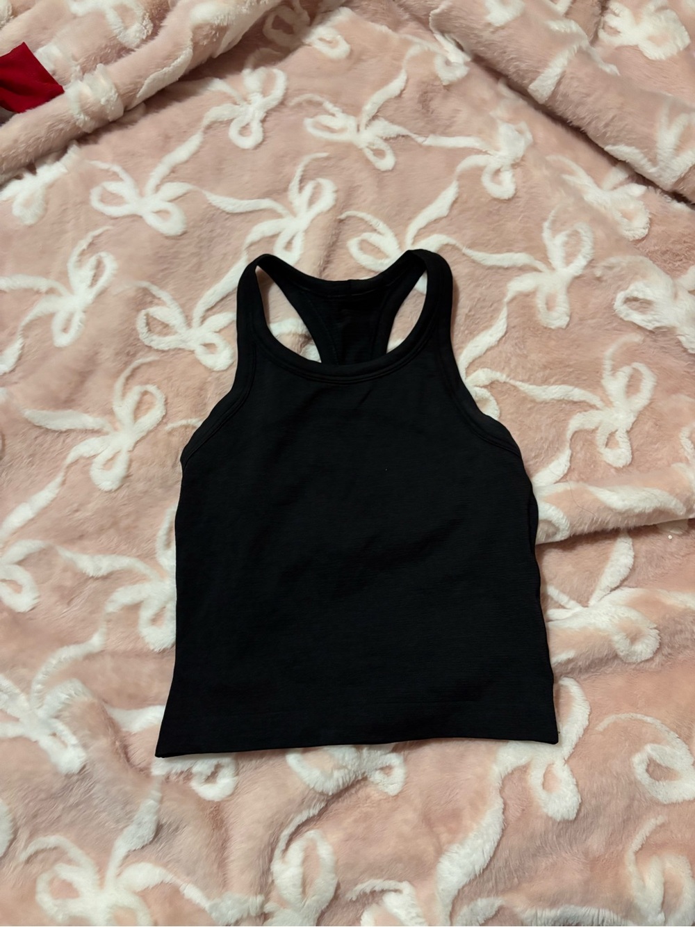 lululemon athletica Black Racerback Tank